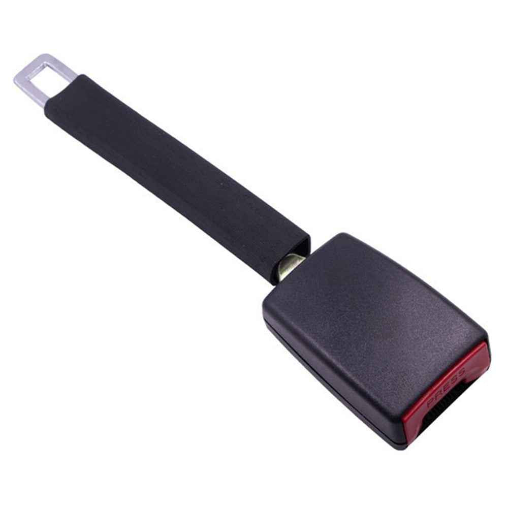25cm Car Seat Belt Extension Safety Seatbelt Extender for Pregnant Woman Fat People - Black