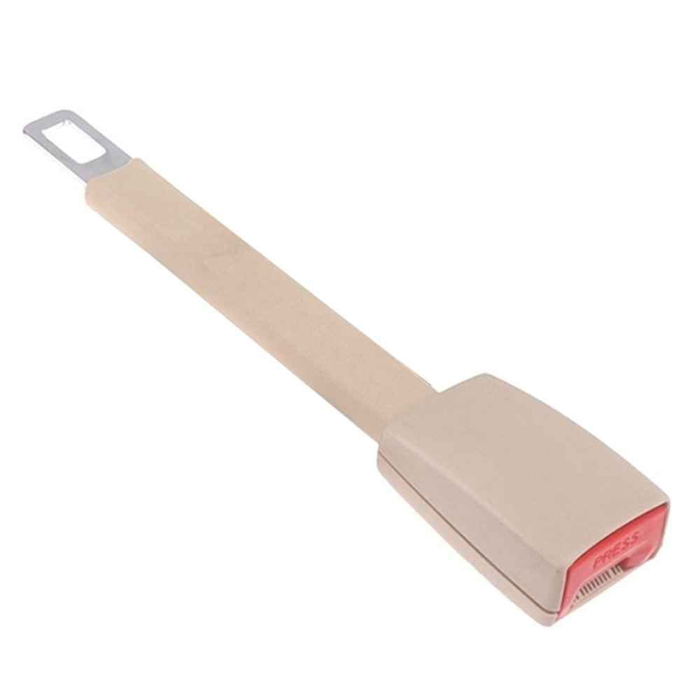 25cm Car Seat Belt Extension Safety Seatbelt Extender for Pregnant Woman Fat People - Beige