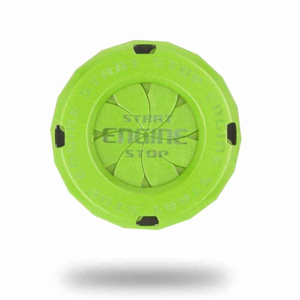Car Start Stop Engine Button Switch One-key Start Button Engine Ignition Switch Cover - Light Green