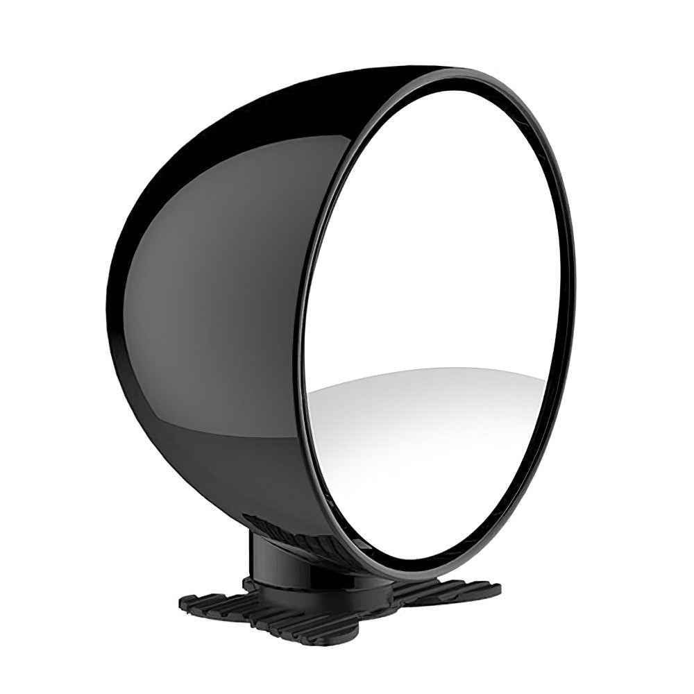 3R 044 65mm Car Blind Spot Mirror Safety Driving Wide Angle 360 Degree Adjustable Clear Rearview Mirror - Black