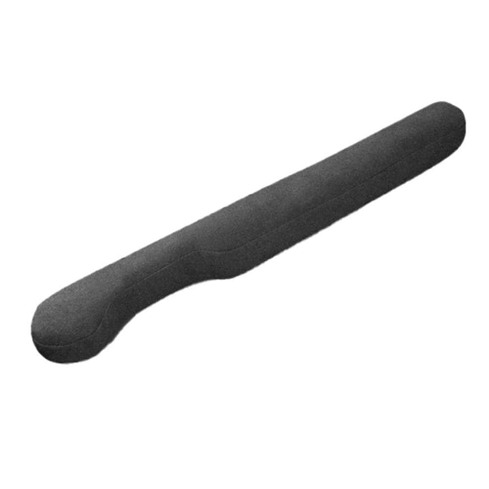 SNBLO 1Pc Car Seat Gap Filler Plug Leak-proof Suede Car Seat Gap Pad Strip - Black