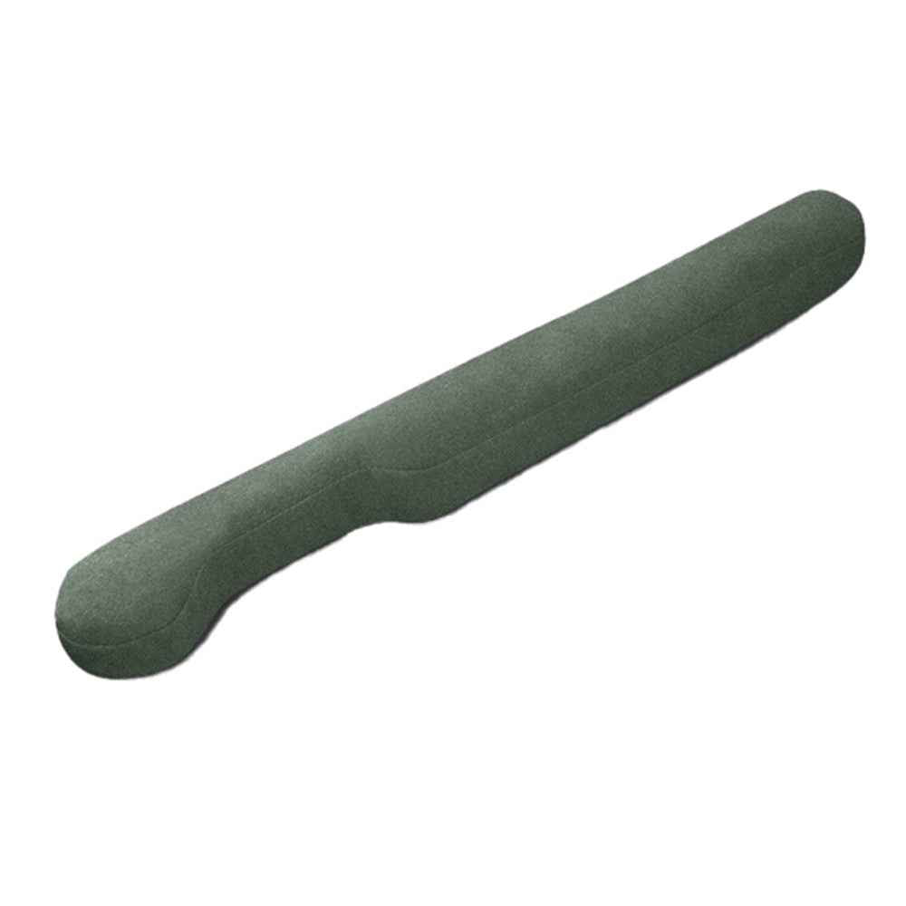 SNBLO 1Pc Car Seat Gap Filler Plug Leak-proof Suede Car Seat Gap Pad Strip - Green