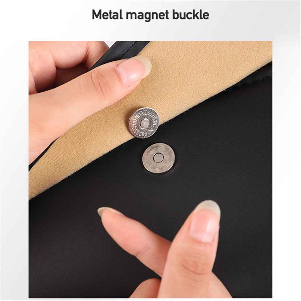 Leather Car Back Seat Storage Bag Automotive Seat Back Organizer for Bottle, Snack, Napkin - Beige