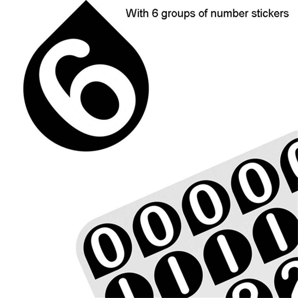 BBDD Hidden Car Phone Number Card Plastic Temporary Parking Plate Auto Accessories - Piano Type