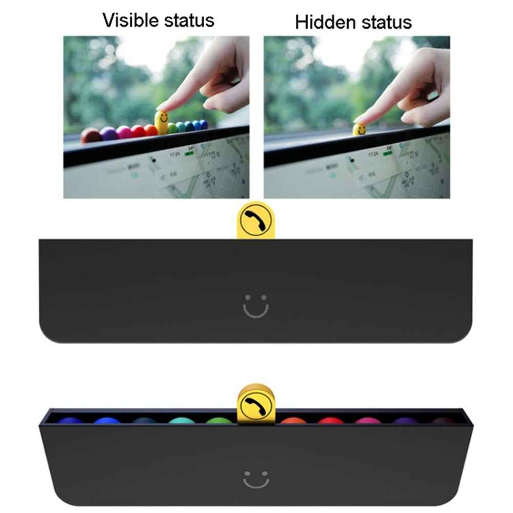 BBDD Hidden Car Phone Number Card Plastic Temporary Parking Plate Auto Accessories - Pure Type
