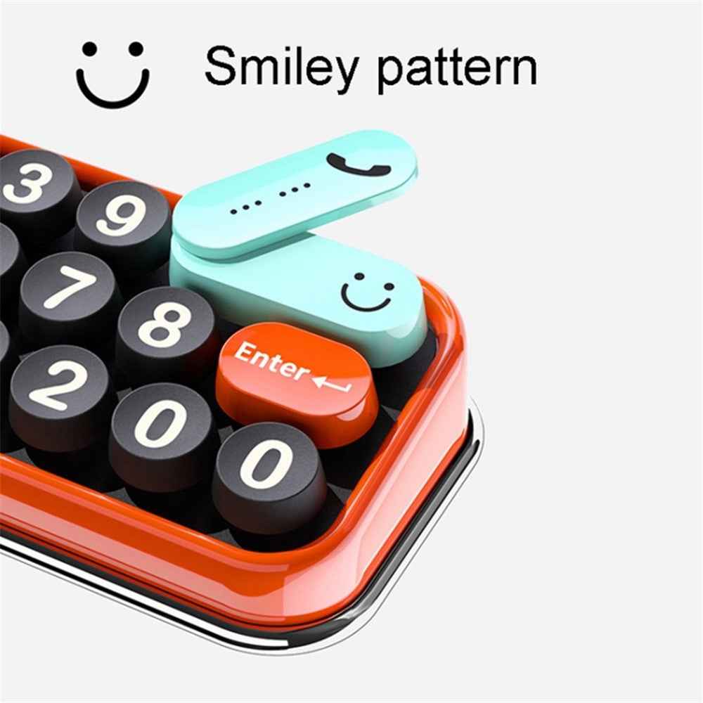 BBDD Keyboard Parking Card Car Temporary Mobile Phone Number Plate Hidden Switch Stop Sign Automotive Replacement Parts - Beige