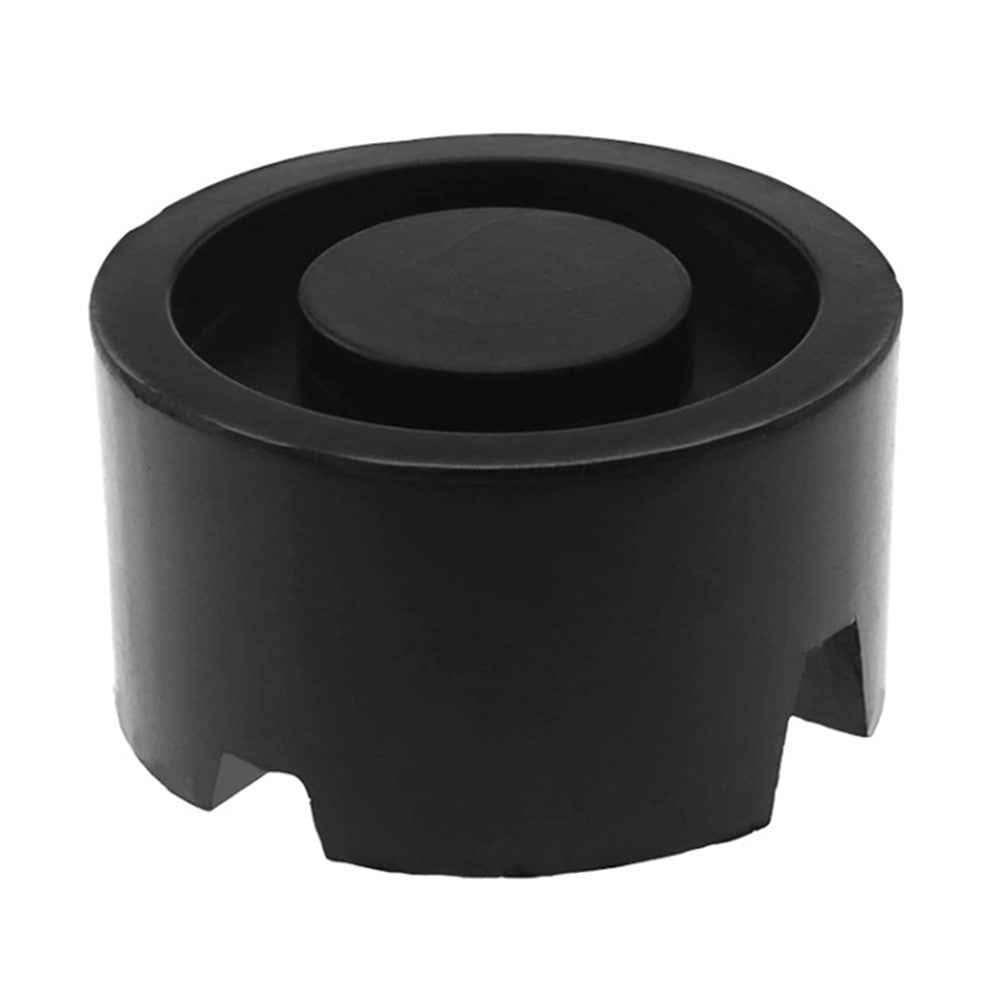 Universal Cross Slotted Jack Pad Rubber Frame Rail Adapter Pinch Weld Side Car Lifting Floor Support