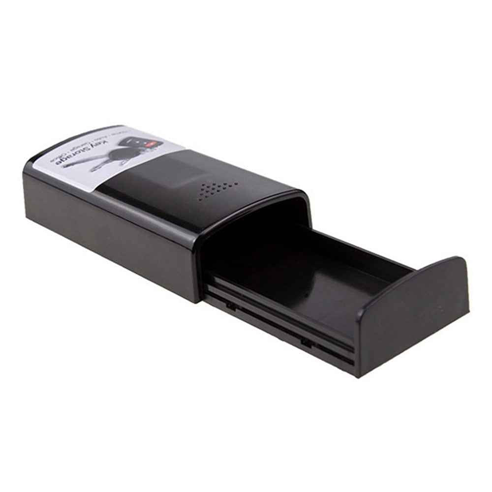 Anti-lost Hidden Key Storage Box Magnetic Portable Car Keys Holder for Home Office Travel