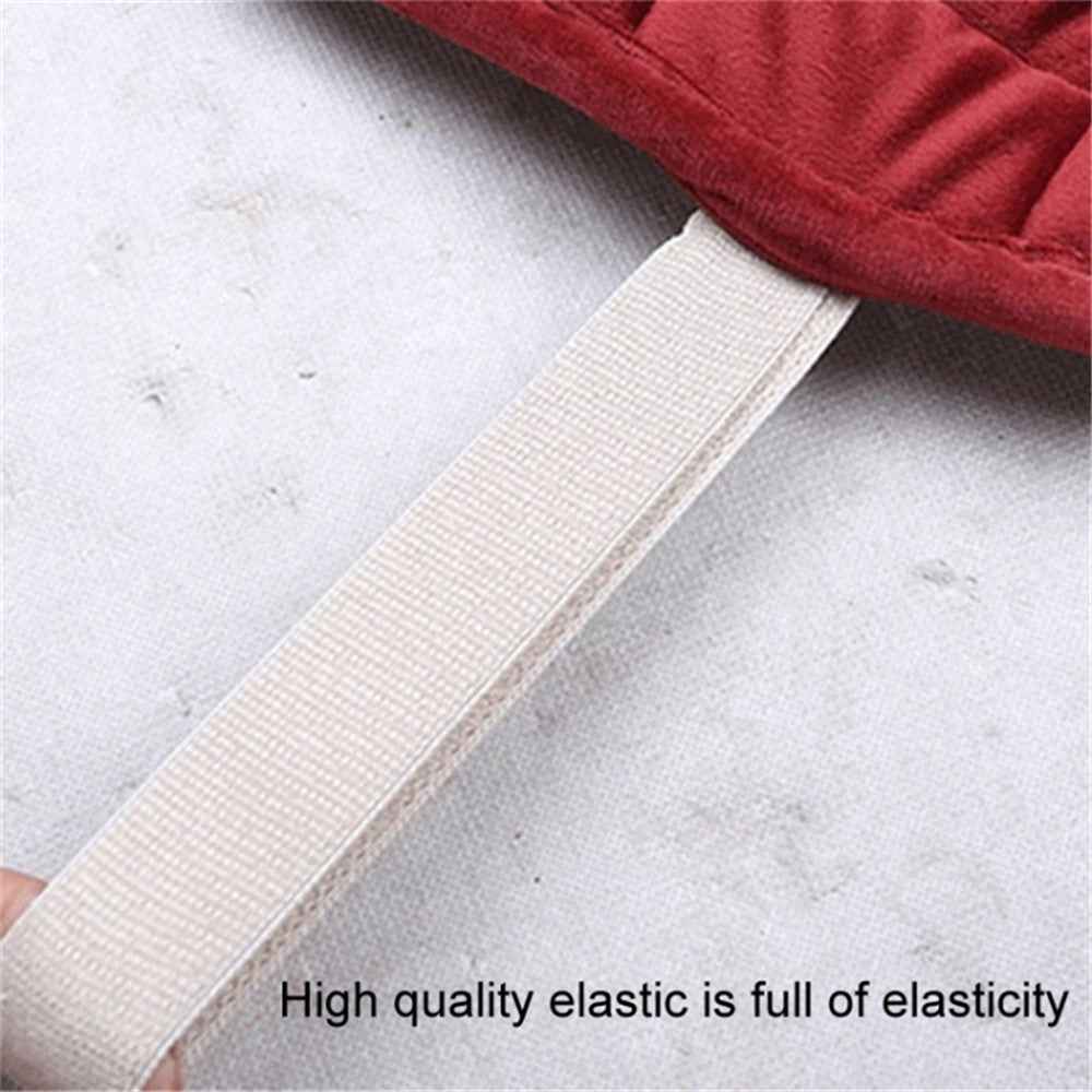 Non-slip Winter Car Front Seat Cover Pad Universal Warm Velvet Cushion with Pocket - Grey