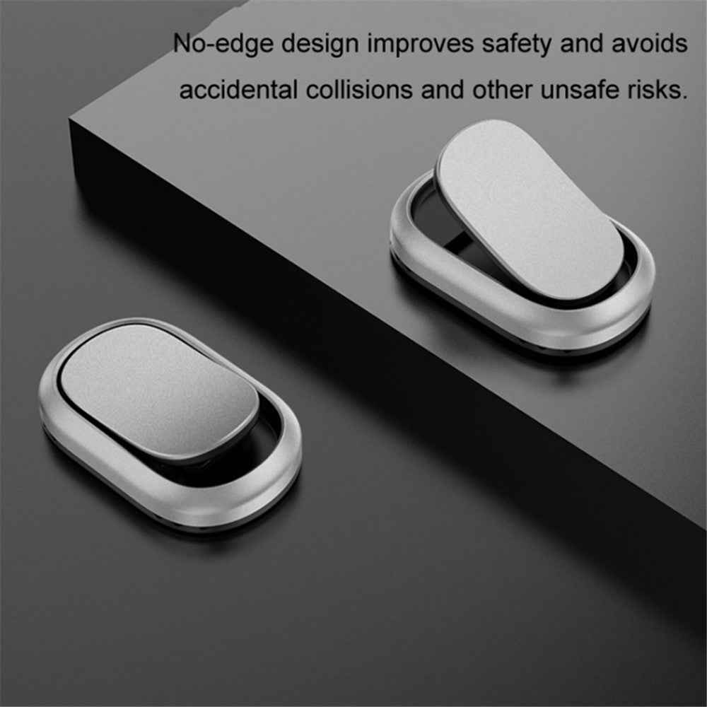 2PCS Car Mini Hook Adhesive Metal Hanger for Key, Purse, Headphone, Charging Cable
