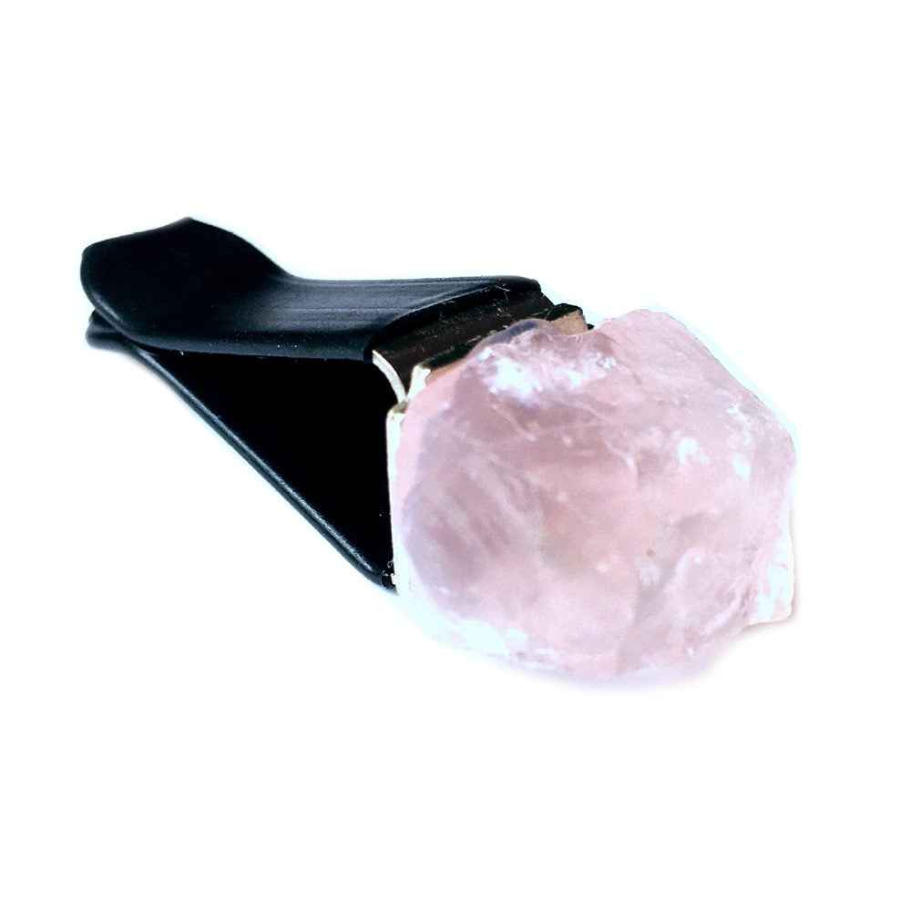 Crystal Stone Car Air Vent Clips Car Decoration Ornament for Women Car Interior Accessory - Pink