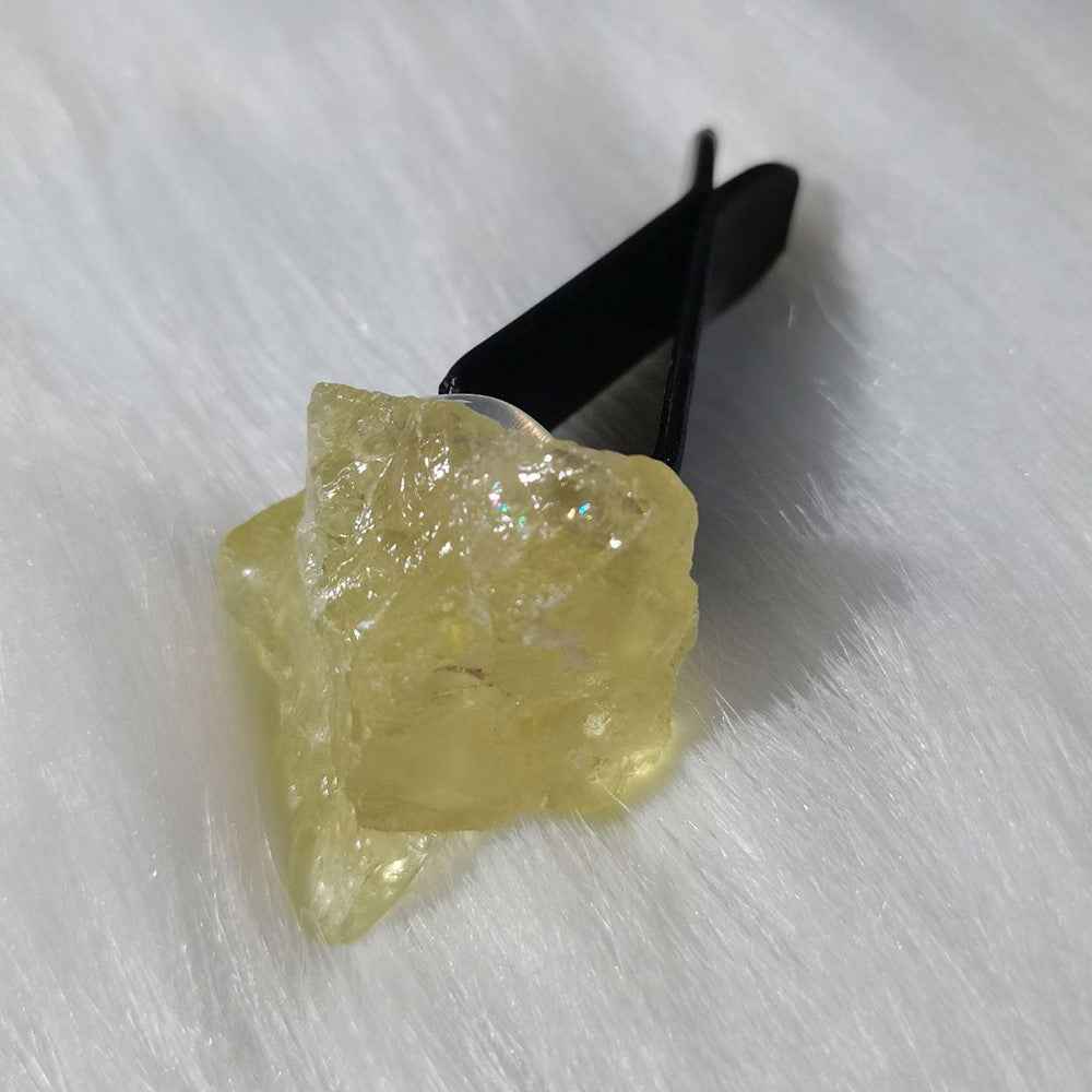 Crystal Stone Car Air Vent Clips Car Decoration Ornament for Women Car Interior Accessory - Yellow