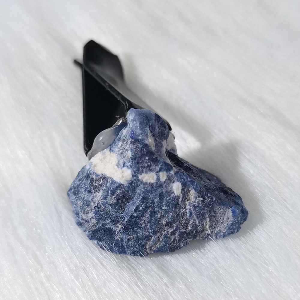 Crystal Stone Car Air Vent Clips Car Decoration Ornament for Women Car Interior Accessory - Blue Stripe