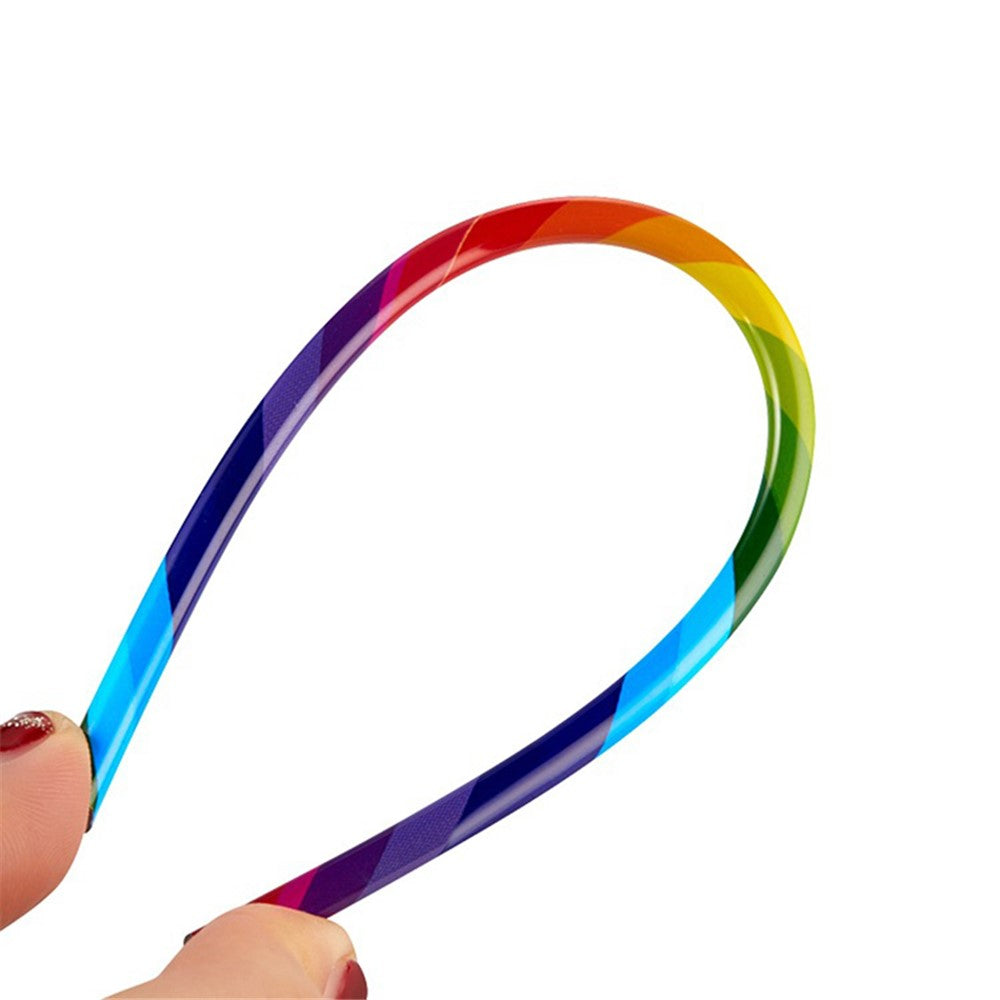 10Pcs Car Air Outlet Decorative Strips Vehicle Trim Air Vent Flexible PVC Decor Strips - Electroplating Purple