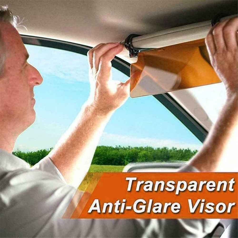 727 Car Sun Visor Anti-Glare Extension Clip-on Driving Vehicle Shield Windshield Sunshade