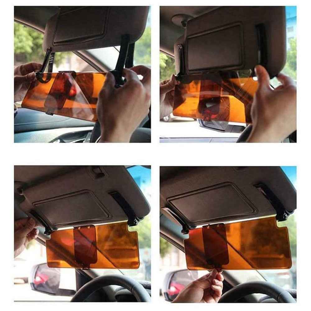 727 Car Sun Visor Anti-Glare Extension Clip-on Driving Vehicle Shield Windshield Sunshade