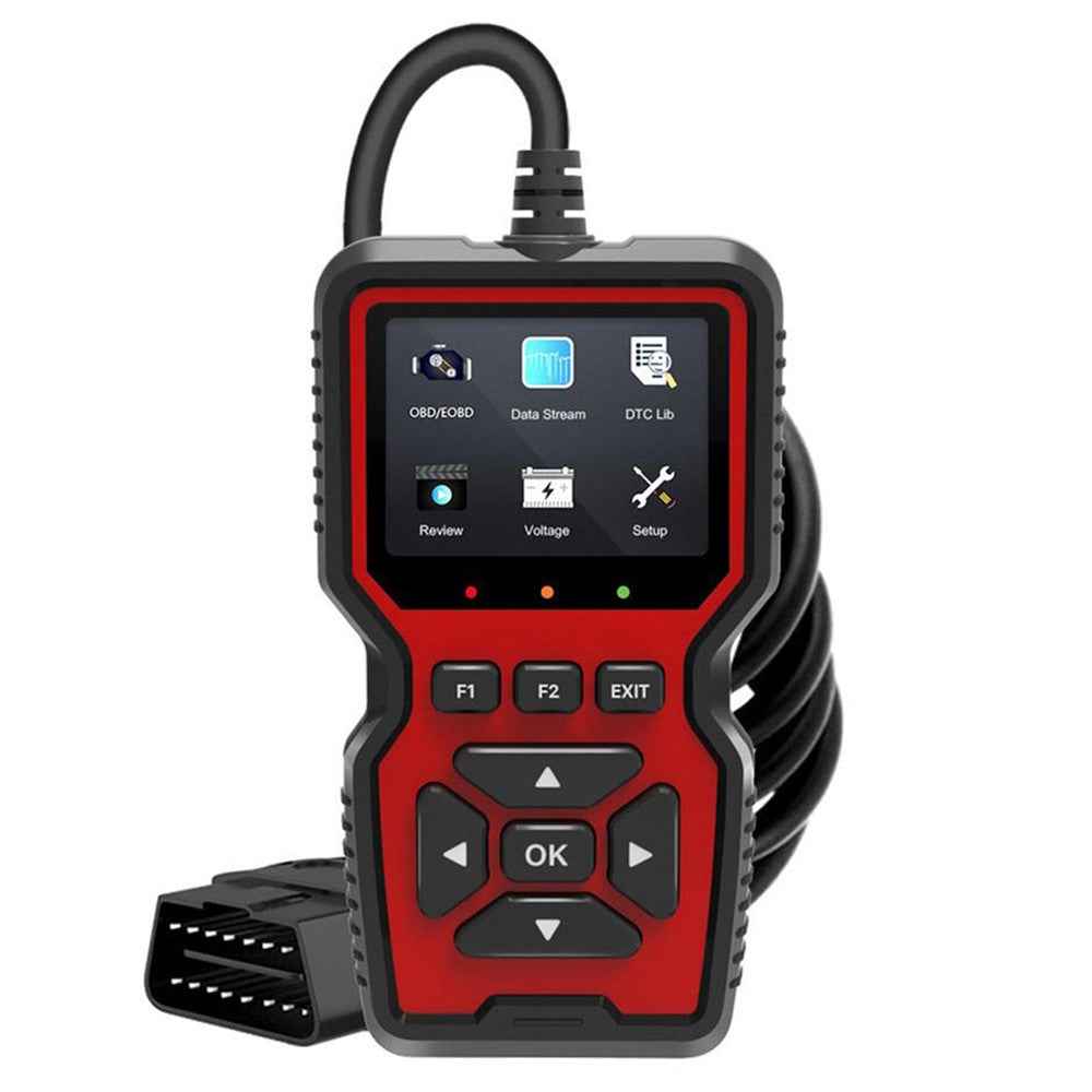 V519 2.8-inch Car Fault Diagnostic Instrument Engine Fault Reading Data Diagnostic Detector Tool