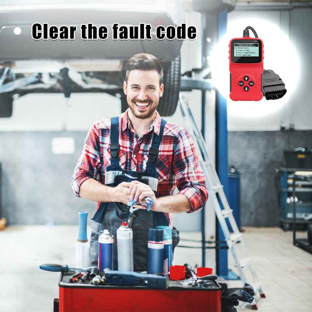 V309 Car Engine Scanner OBD2 ELM327 Vehicle Code Reader Diagnostic Analyzer Support Multiple Languages