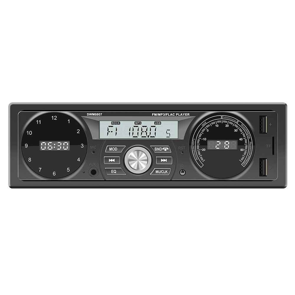 8807 Universal Car Bluetooth-compatible Player USB TF Card TF Radio Lossless Music MP3 Player