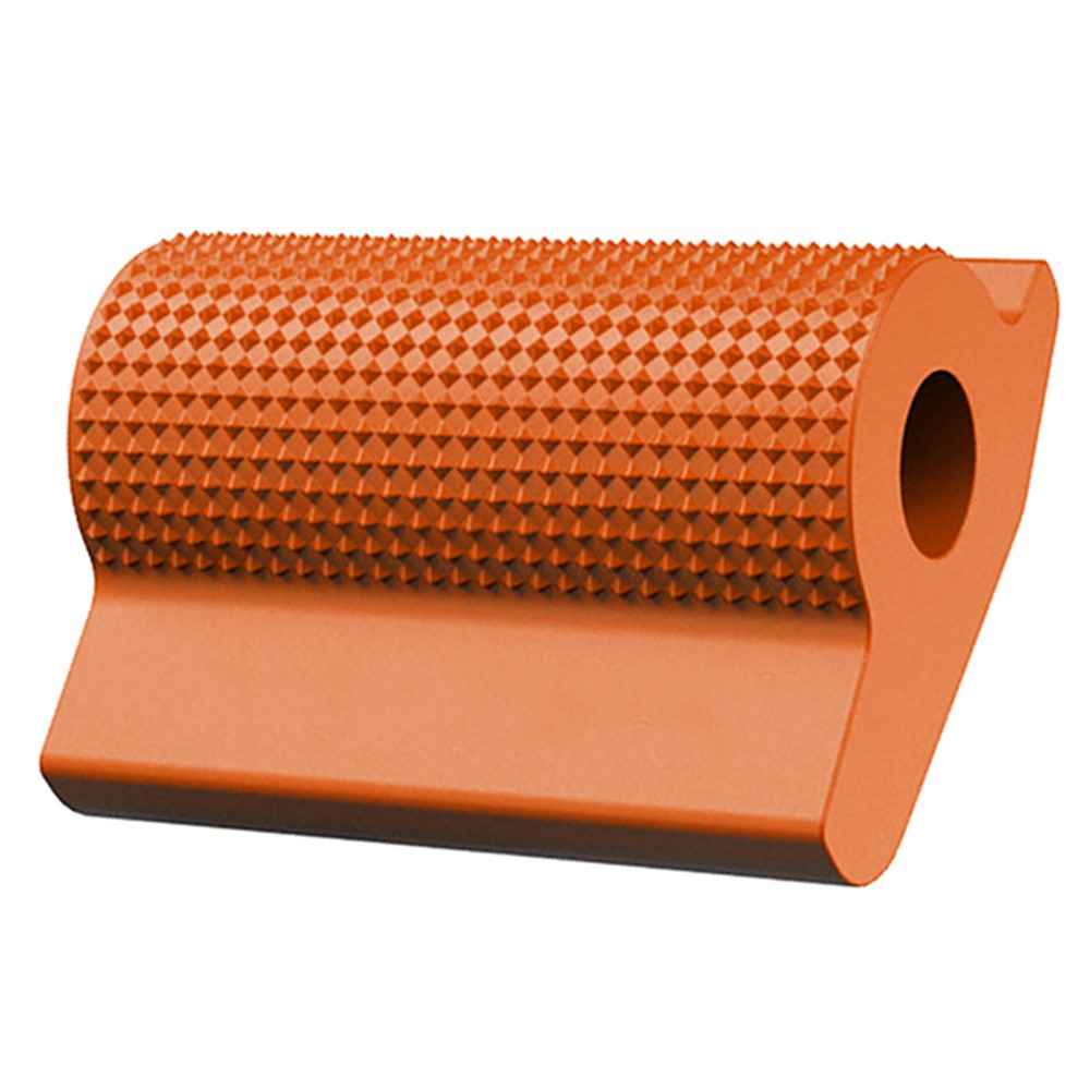 Universal Motorcycle Shift Gear Lever Pedal Rubber Cover Anti-skid Shoe Protector Foot Peg Toe Gel Motorcycle Accessories - Orange