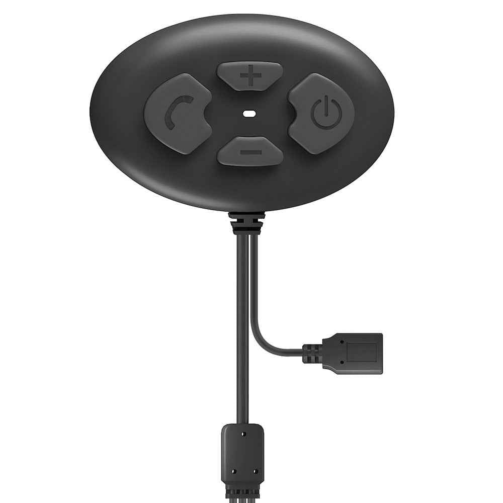 Wireless Bluetooth-compatible Helmet Intercom Headset Call + Music + FM Waterproof Headphone