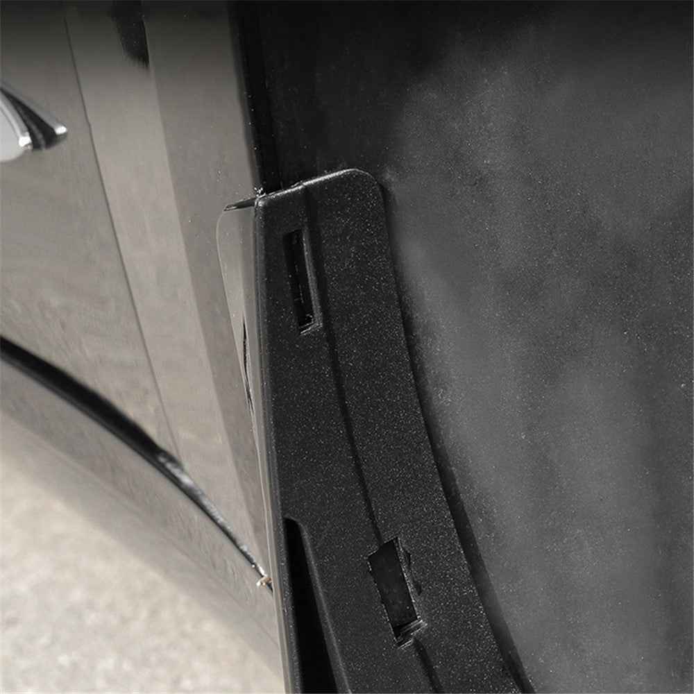 4PCS Mud Flap Mud Guard for Tesla Model 3 No Drilling Car Front and Rear Wheel Fender - Carbon Fiber Texture