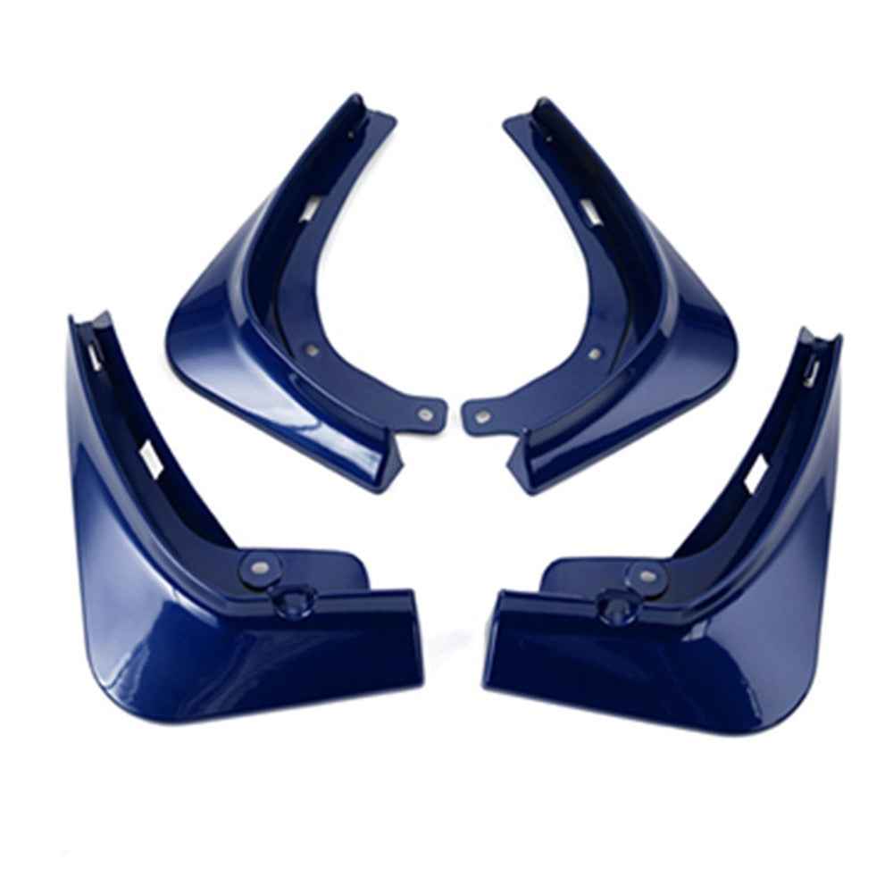 4PCS Mud Flap Mud Guard for Tesla Model 3 No Drilling Car Front and Rear Wheel Fender - Blue