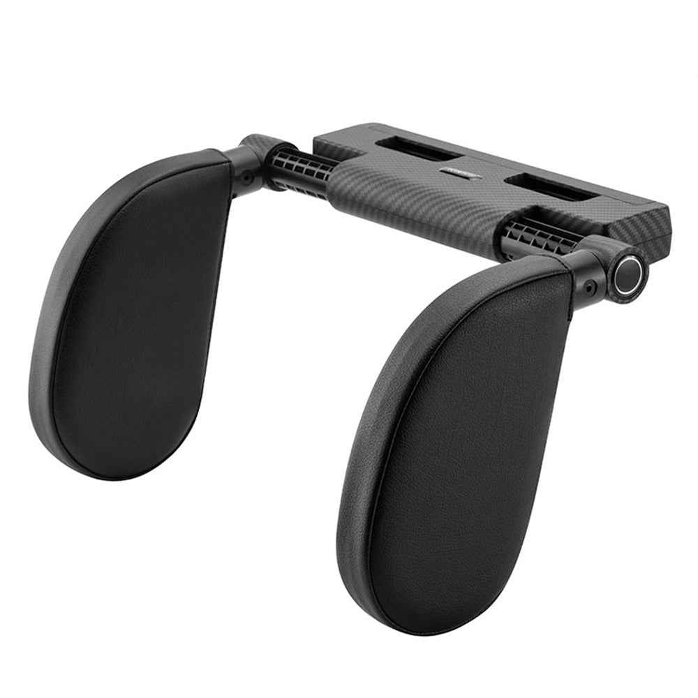 A03 Car Headrest Seat Backrest Neck Guard Travel Side Sleeper U-Shaped Sleeping Aid Car Back Seat Cushion - Black