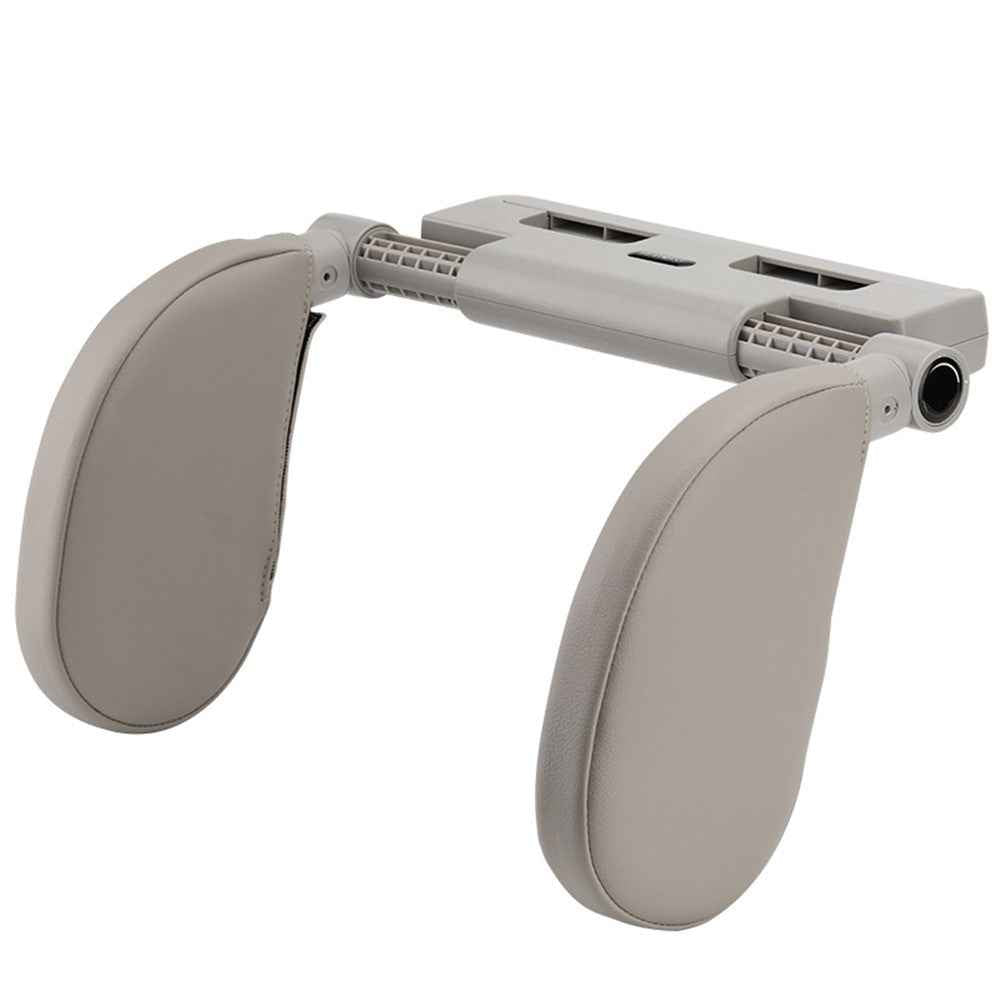 A03 Car Headrest Seat Backrest Neck Guard Travel Side Sleeper U-Shaped Sleeping Aid Car Back Seat Cushion - Grey