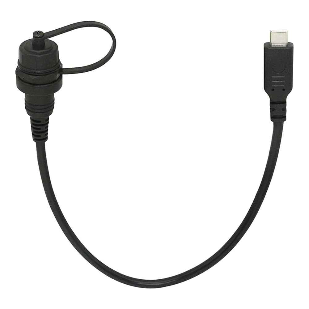 1m PC Extension Cable USB C 2.0 Male to Female Adaptor Cord Dashboard Data Cable for Desktop Computer Support Charging Data Sync - Black