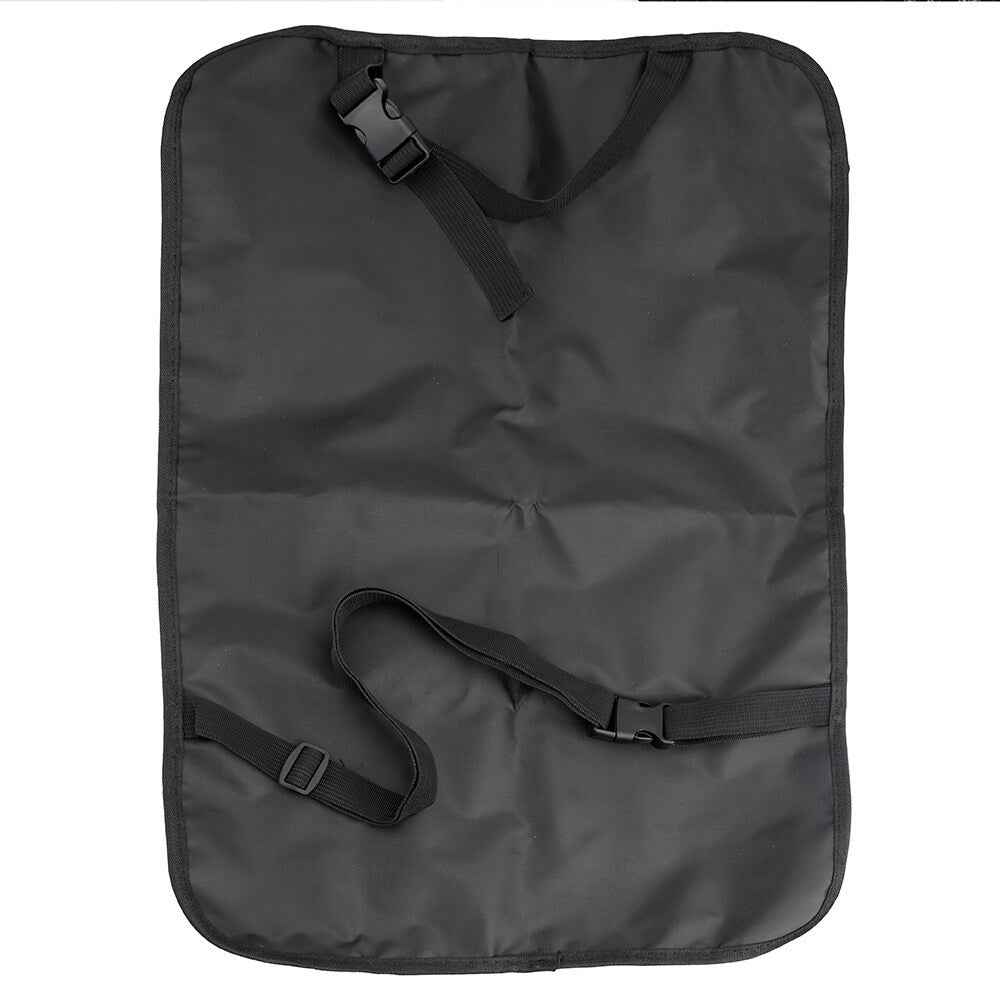 Car Back Seat Multi-Pocket Phone Tablet PC Holder Pouch Hanging Storage Bag Organizer - Black S
