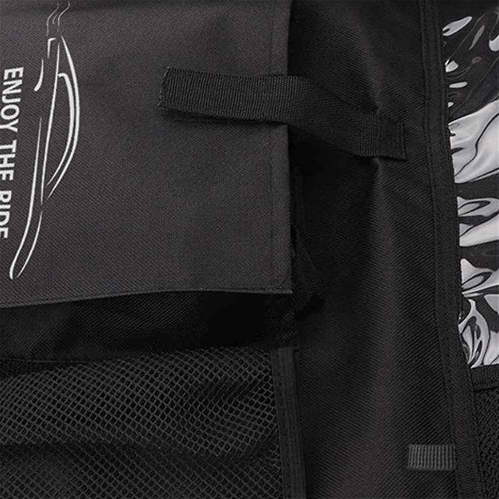 JINGDINGTAI TG-JJ004 Car Back Seat Hanging Storage Bag Oxford Cloth Phone Tablet Sundries Organizer