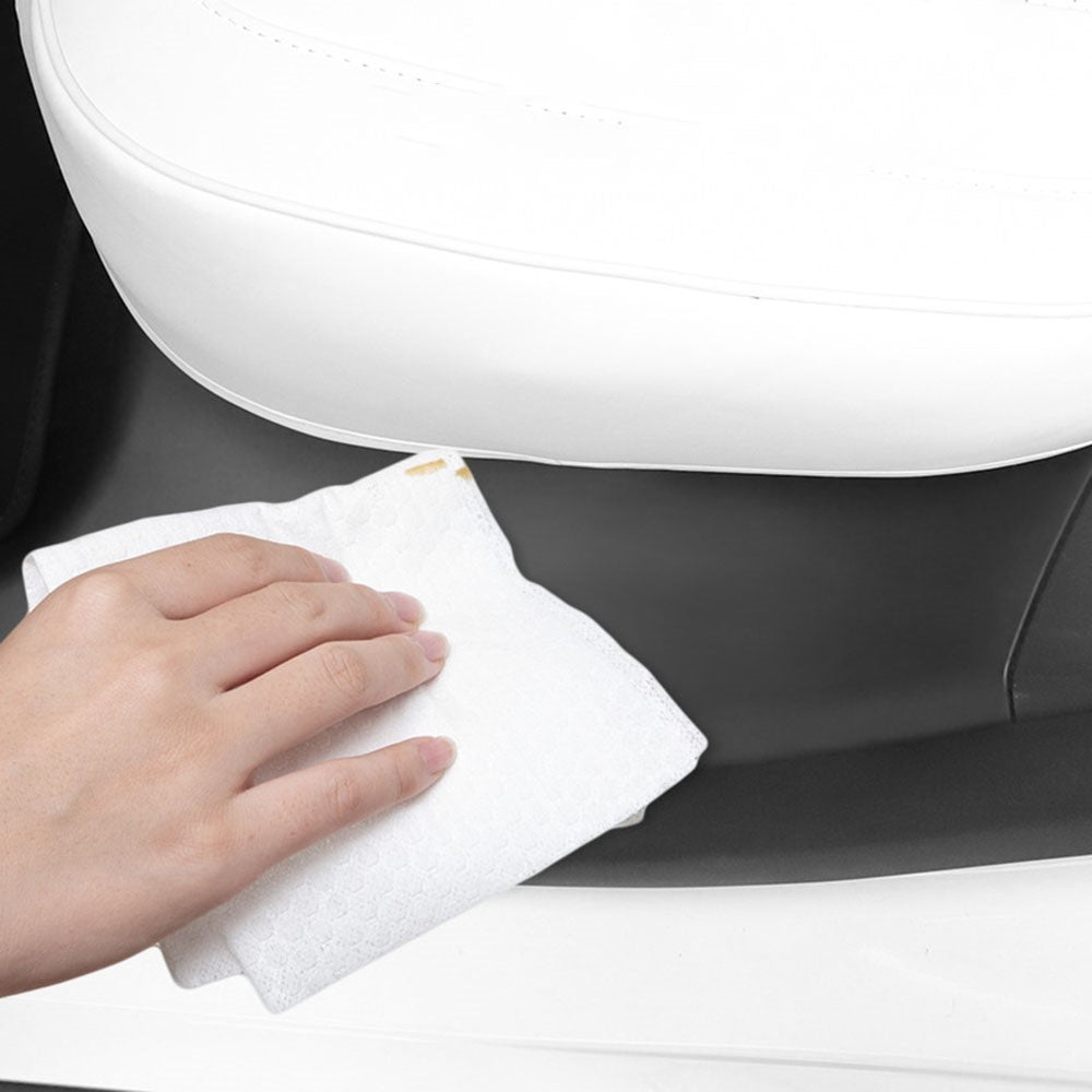 For Tesla Model Y 1 Pair of ABS Door Sill Guards Rear Door Entry Guards Mat Car Interior Accessories