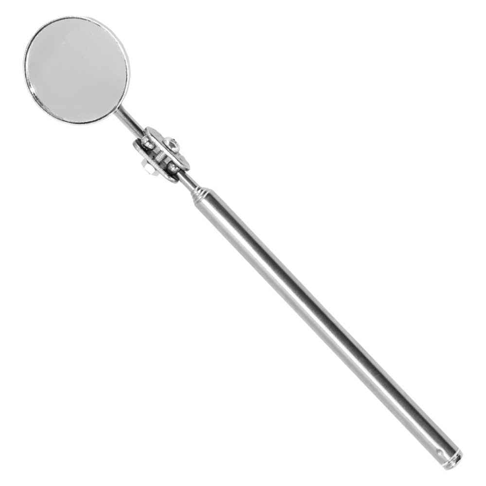 51cm Portable Telescopic Inspection Mirror Car Angle View Tool Repair Detection Hand Tool - Silver