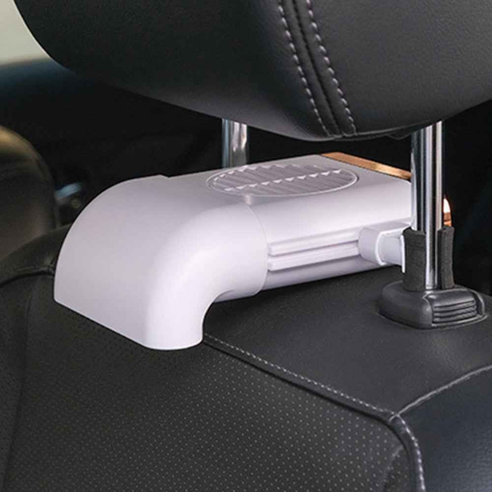 TRASAN F405 Car Seat Back USB Fan Creative Cooling Fan with 3-Speed Adjustable Wind for Car Inner Supplies - Black