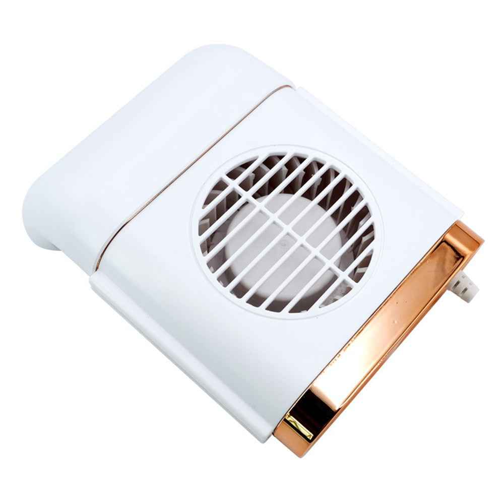 TRASAN F405 Car Seat Back USB Fan Creative Cooling Fan with 3-Speed Adjustable Wind for Car Inner Supplies - White