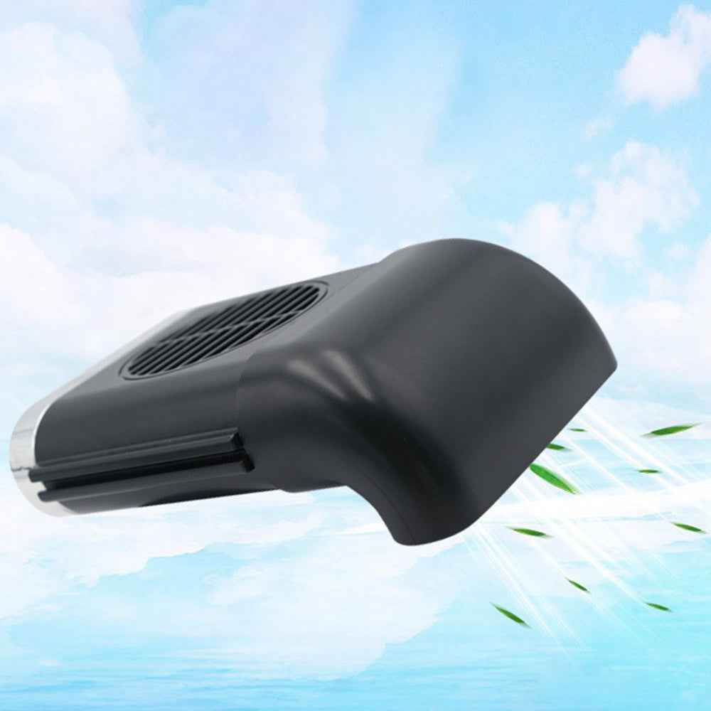 TRASAN F405 Car Seat Back USB Fan Creative Cooling Fan with 3-Speed Adjustable Wind for Car Inner Supplies - White