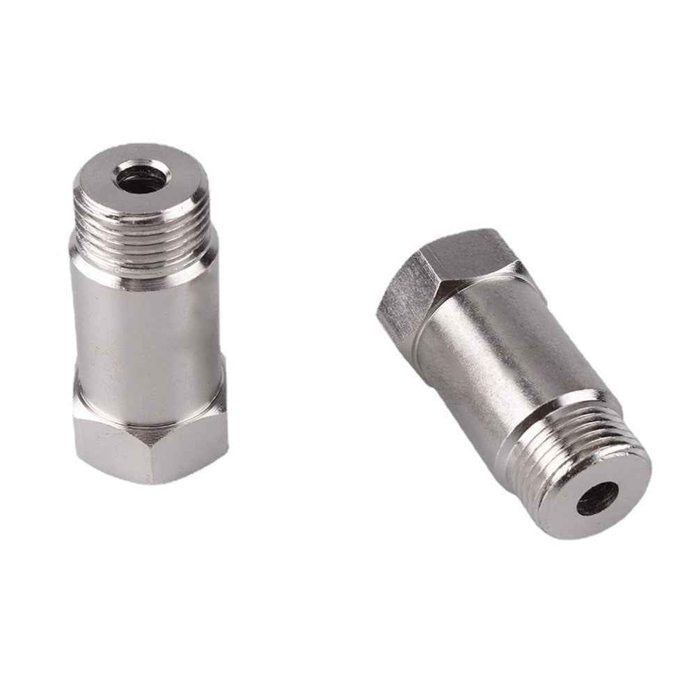 THB009 2Pcs/Set Car Oxygen Sensor Adapter 45mm Oxygen Extension Connector for Universal Vehicles