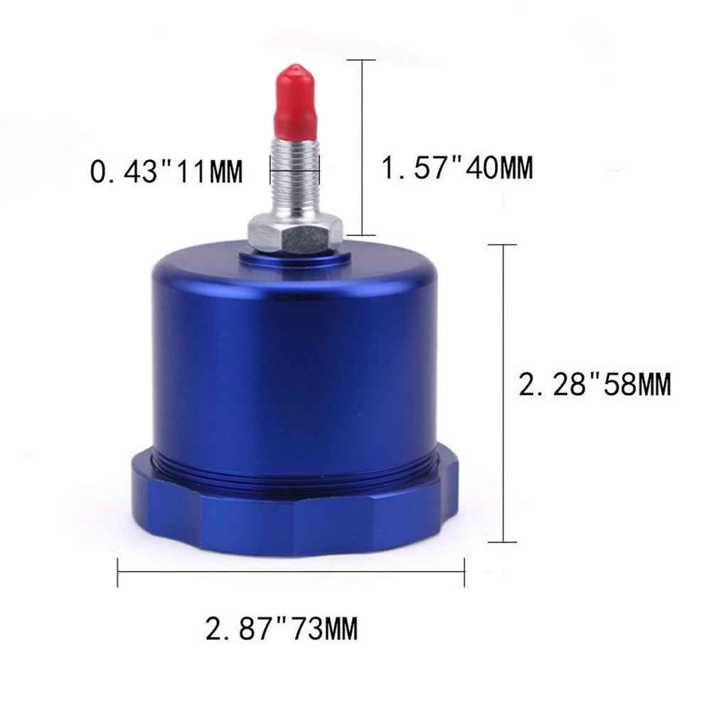 Car Modified Accessories Racing Universal Hydraulic Hand Brake Oil Tank Drift Hydraulic Hand Brake Oil Pot Brake Oil Storage Pot - Blue