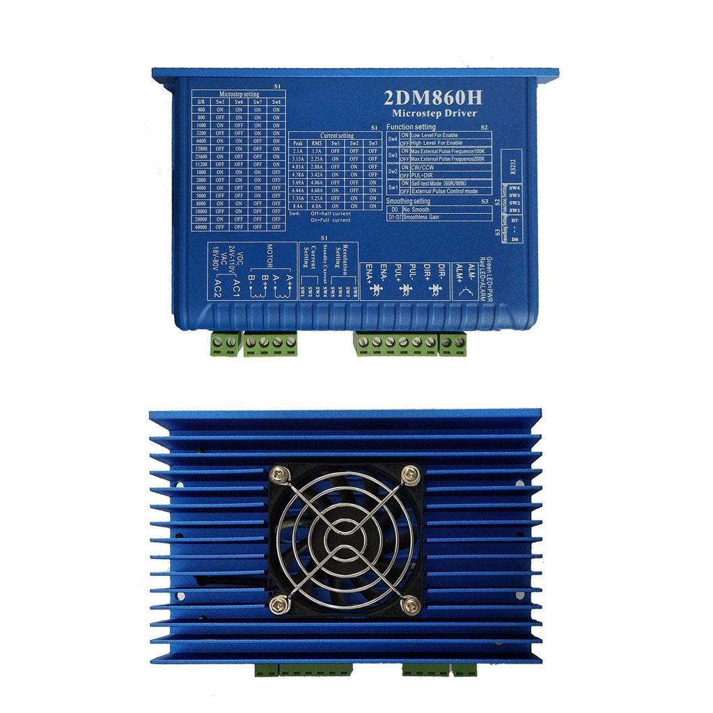 2DM860H digital step driver 86 two-phase stepper motor driver