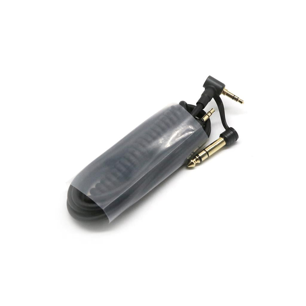 3.5mm Aux Male to Male Audio Stereo Headphone Cable Extension Cord Black