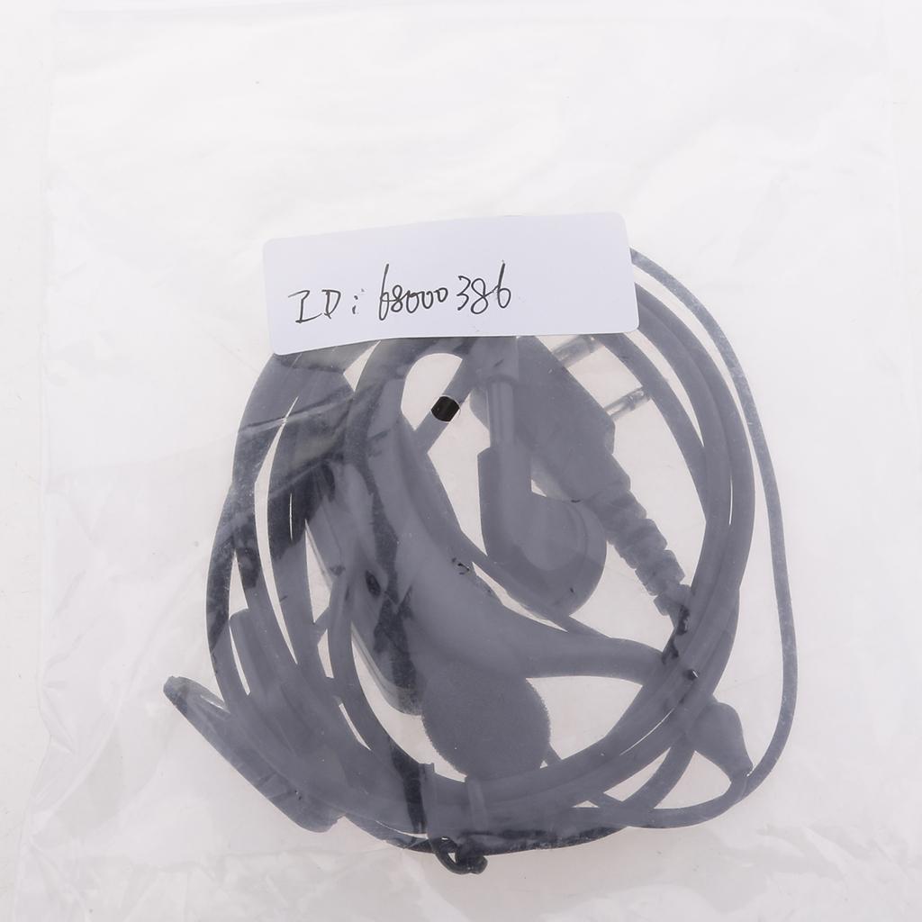 Dual PTT Headset Earphone with Mic for Walkie Talkie Baofeng UV82 UV82L