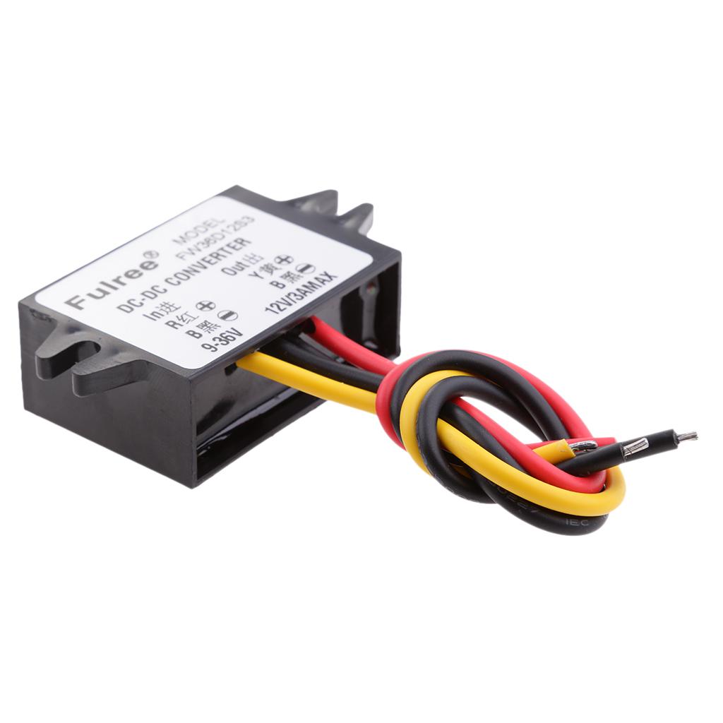 DC12V/24V to DC 12V 3A  Buck Voltage Regulator Module Converter