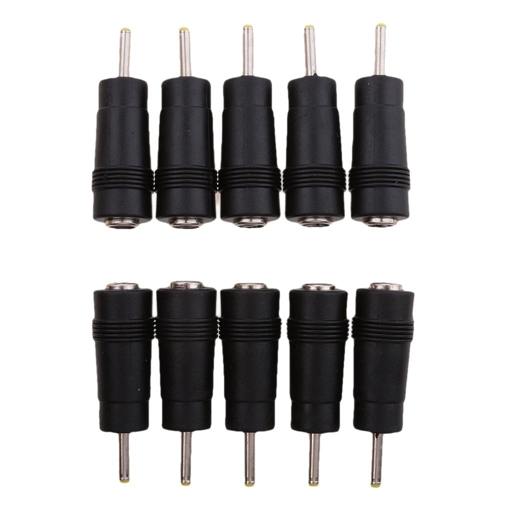 3x10Pieces DC Power Adapter 2.5x0.7mm Male Plug to 5.5x2.1mm Female Jack