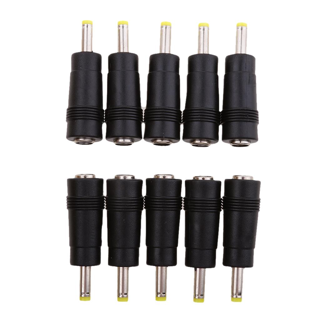 4x10 Pieces 5.5 x 2.1mm Female to 4.0x 1.7mm Male DC Plug Adapter Connector