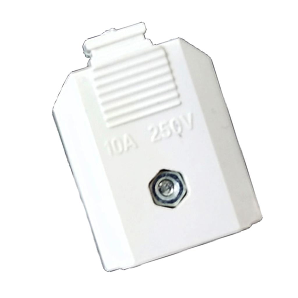 Camera 250V Power Supply Monitor Socket Two Core Plug US