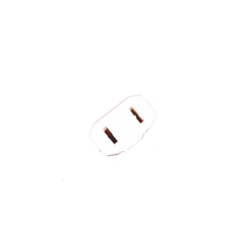 Camera 250V Power Supply Monitor Socket Two Core Plug US