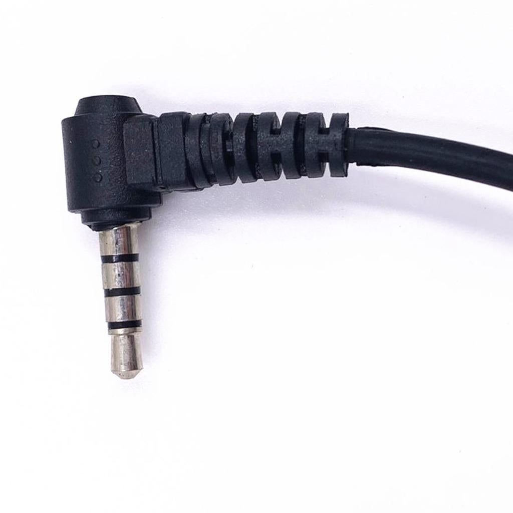 Acoustic Air Tube Earpiece with Microphone for Yaesu Vertex Walkie Talkie