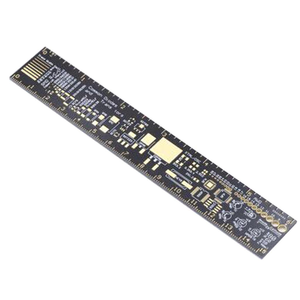 1 Pieces PCB Ruler v2 - 6 for Electronic Engineers/Geeks/Makers/Arduino "