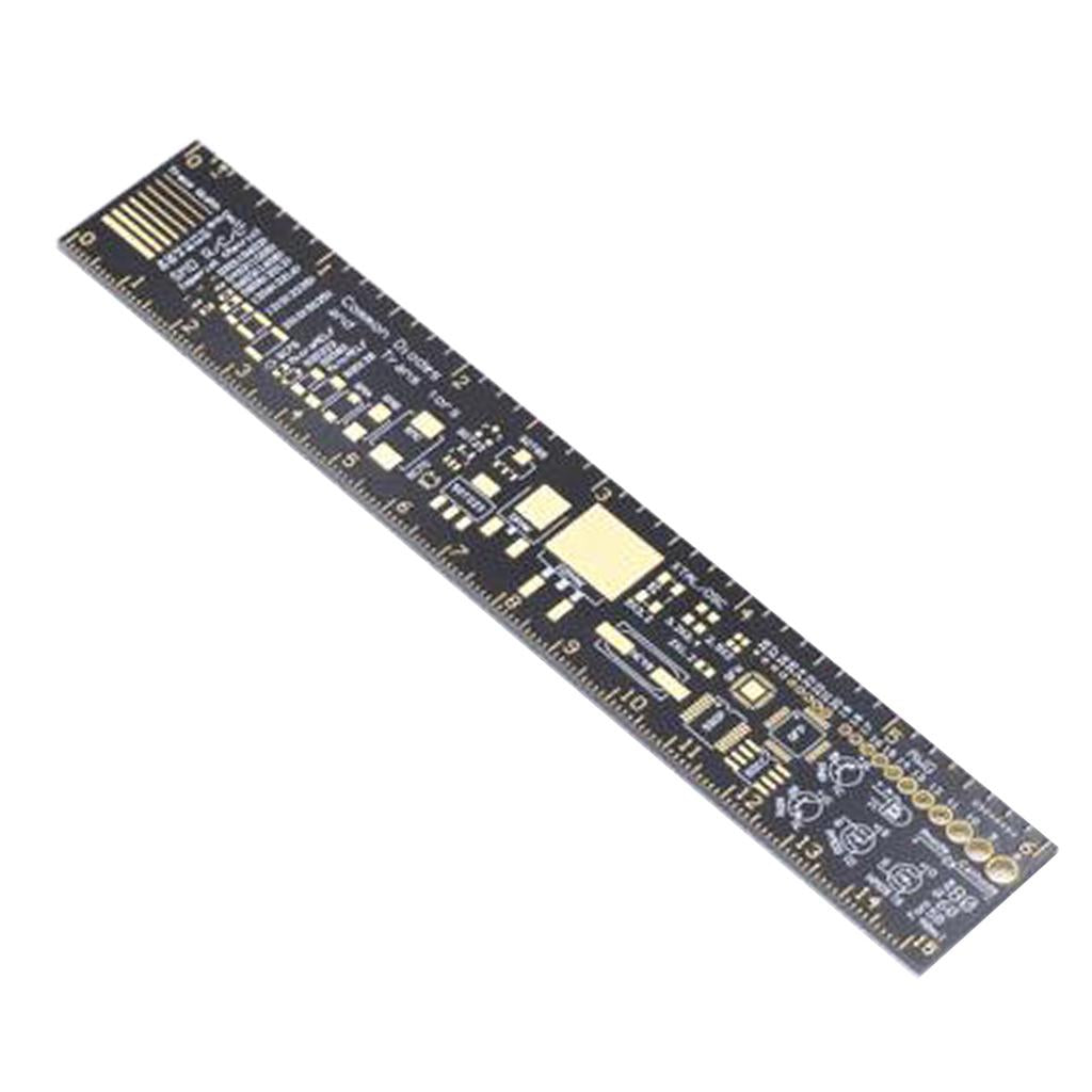 1 Pieces PCB Ruler v2 - 6 for Electronic Engineers/Geeks/Makers/Arduino "